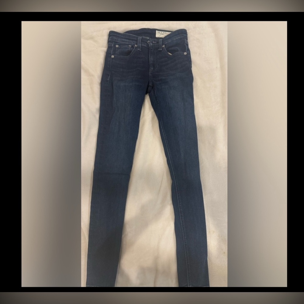 Rag & Bone Blue Skinny Jeans Modern Fit